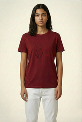Minimalist 'Love' Heart Graphic White Tee