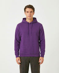 Lavender Medusa Graphic Print Streetwear Hoodie