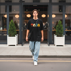 Urban Nomad Oversized Cotton Graphic T-Shirt