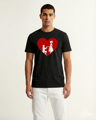 White Proposal Graphic Print T-Shirt for  - Regular Fit