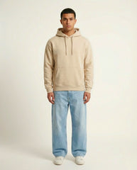 The "Street Wave" Beige Over-Sized Hoodie | PEPZ Graffiti x Hokusai Back Print