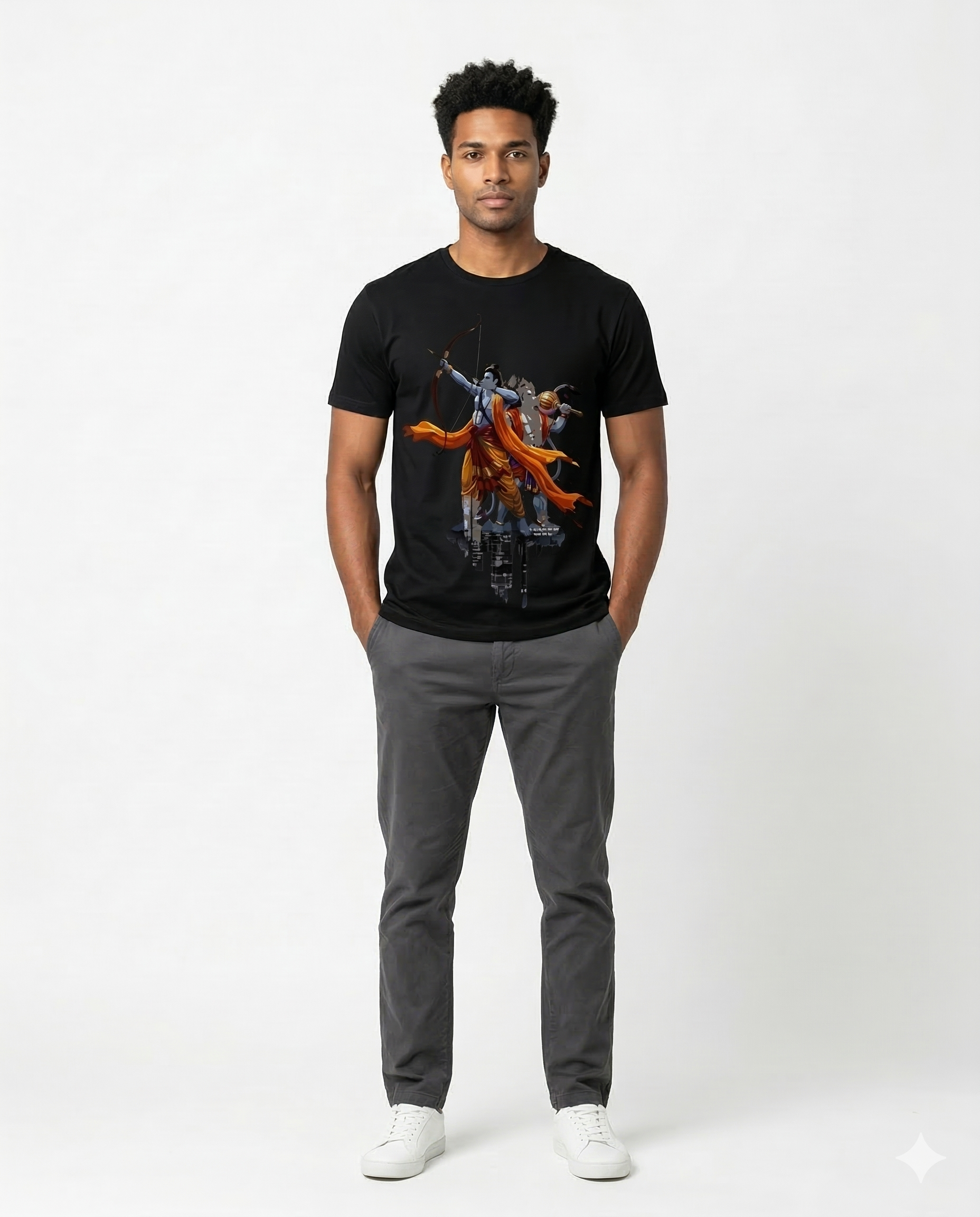 Divine Warriors Graphic Streetwear T-Shirt