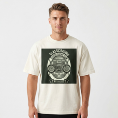Men's Off-White Classic Racing Graphic T-Shirt