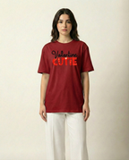 Valentine Cutie Graphic Print White T-Shirt - Regular Fit